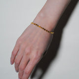 (gold) plate forever heart bracelet