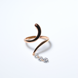 (モアサナイト/gold) luminous tail ring