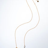 (モアサナイト/gold) luminous tail necklace