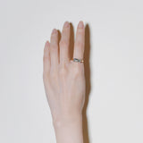 (ダルメシアンジャスパー/gold) rolling ring