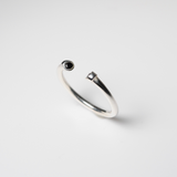 (ブラックオニキス/gold-silver) 2way milano ring