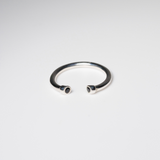 (ブラックオニキス/gold-silver) 2way milano ring