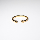 (ブラックオニキス/gold-silver) 2way milano ring