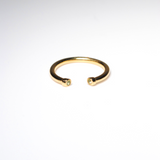 (ペリドット/gold-silver) 2way milano ring