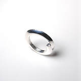 (silver) amor heart ring