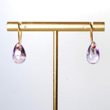 (ピンクアメジスト&ルビー/gold) asatsuyu earring