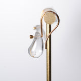 (クリスタル&グリーンオニキス/gold) asatsuyu earring