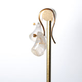 (ゴールデンルチル&スモーキークオーツ/gold) asatsuyu earring