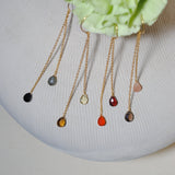 (レモンクオーツ&ウィスキークオーツ/gold) fancy swing earring