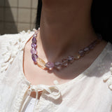 【予約販売】(アメトリン) playful rosary necklace