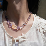 【予約販売】(アメトリン) playful rosary necklace