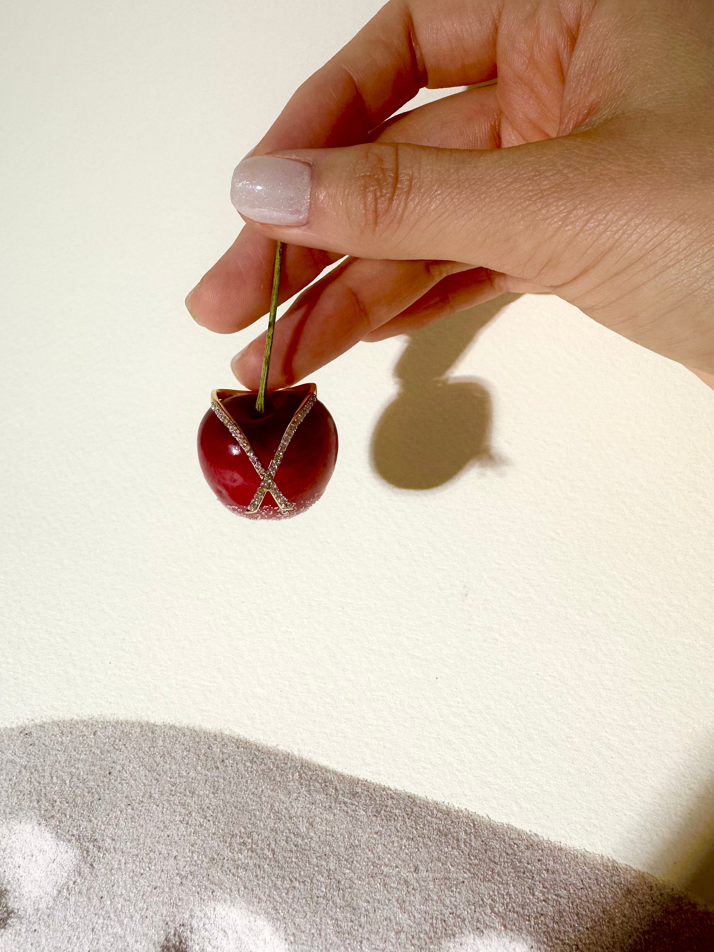 モアサナイト/gold)necktie pave ring – ödül モアサナイト/gold)necktie pave ring – ödül