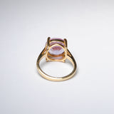(ピンクアメジスト/gold) rosette inside ring