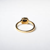 (ブラックオパール/gold) cell ring