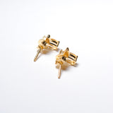 (シトリン&モアサナイト/gold) garden bee earring