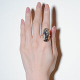 (タートルジャスパー/gold) eleve grace  ring