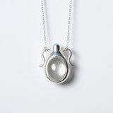 (グリーンアメジスト&ターコイズ/gold) amphora  necklace