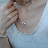 (グリーンアメジスト&ターコイズ/gold) amphora  necklace