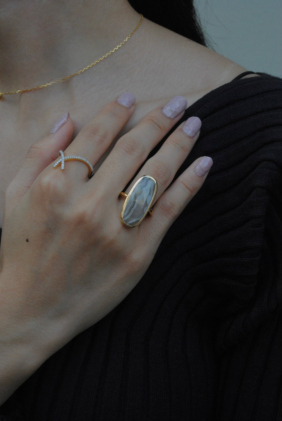 (クレイジーレース/gold) eleve grace  ring
