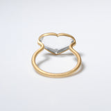 (クリスタル/gold) Ms.heart ring