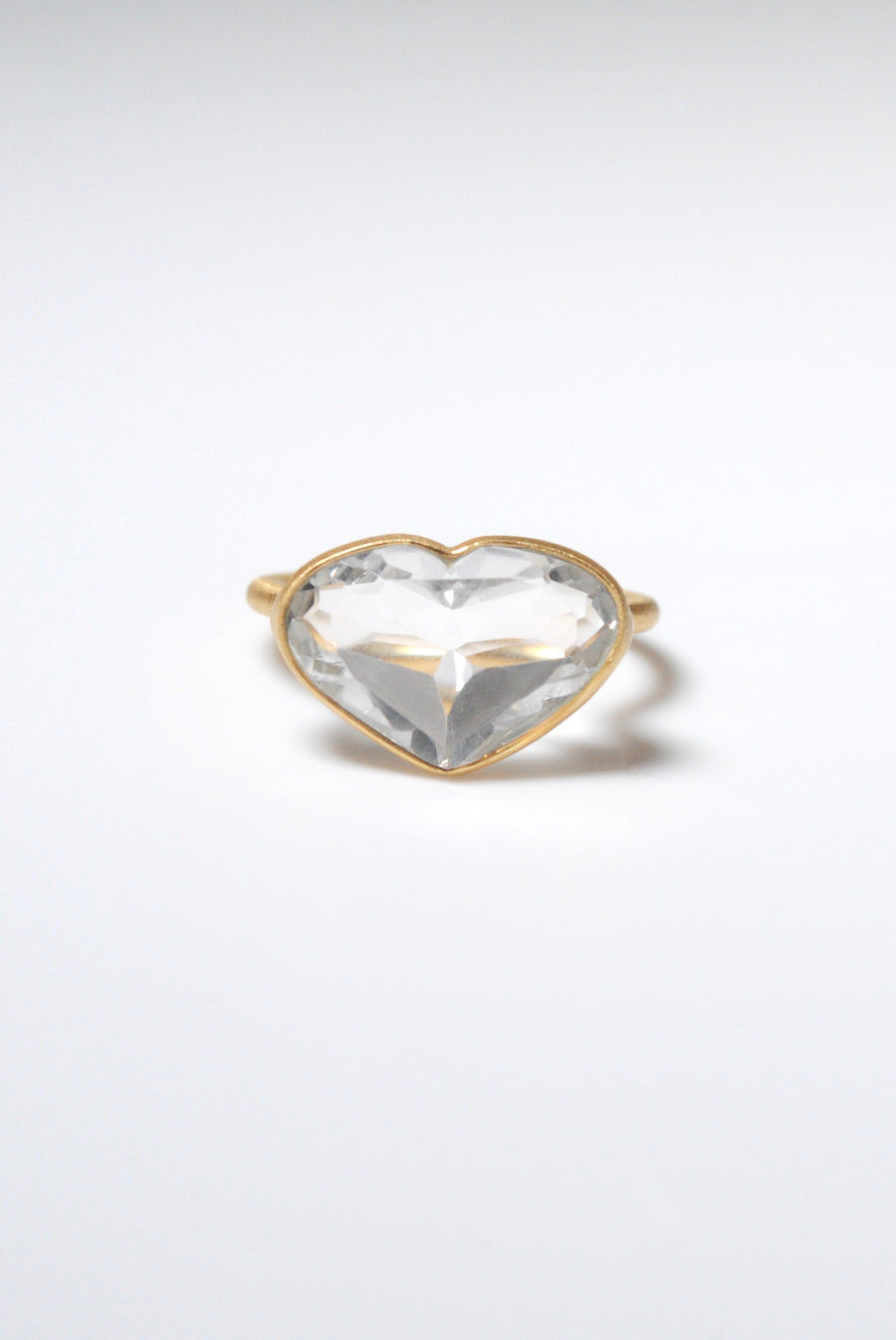 (クリスタル/gold) Ms.heart ring