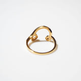 (モアサナイト/gold) drawing ring