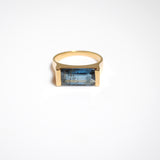 (モスカイヤナイト/gold) rect board ring