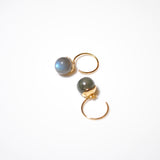 (ラブラドライド/gold) acorn ball earring