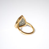 【LINE限定】(オーシャンアゲート/gold) LINE limited ring
