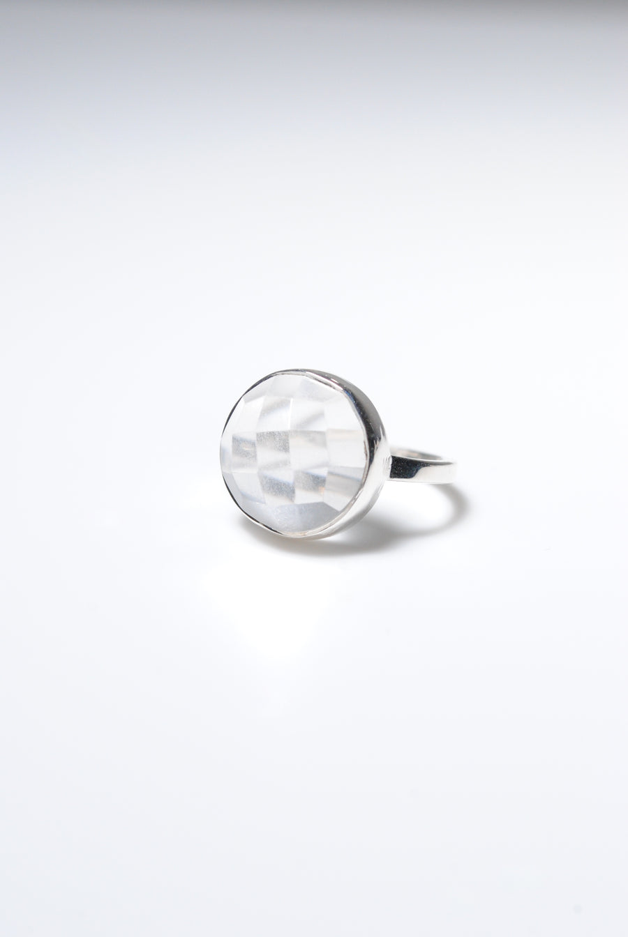 (Crystal/Silver) Disco Ring