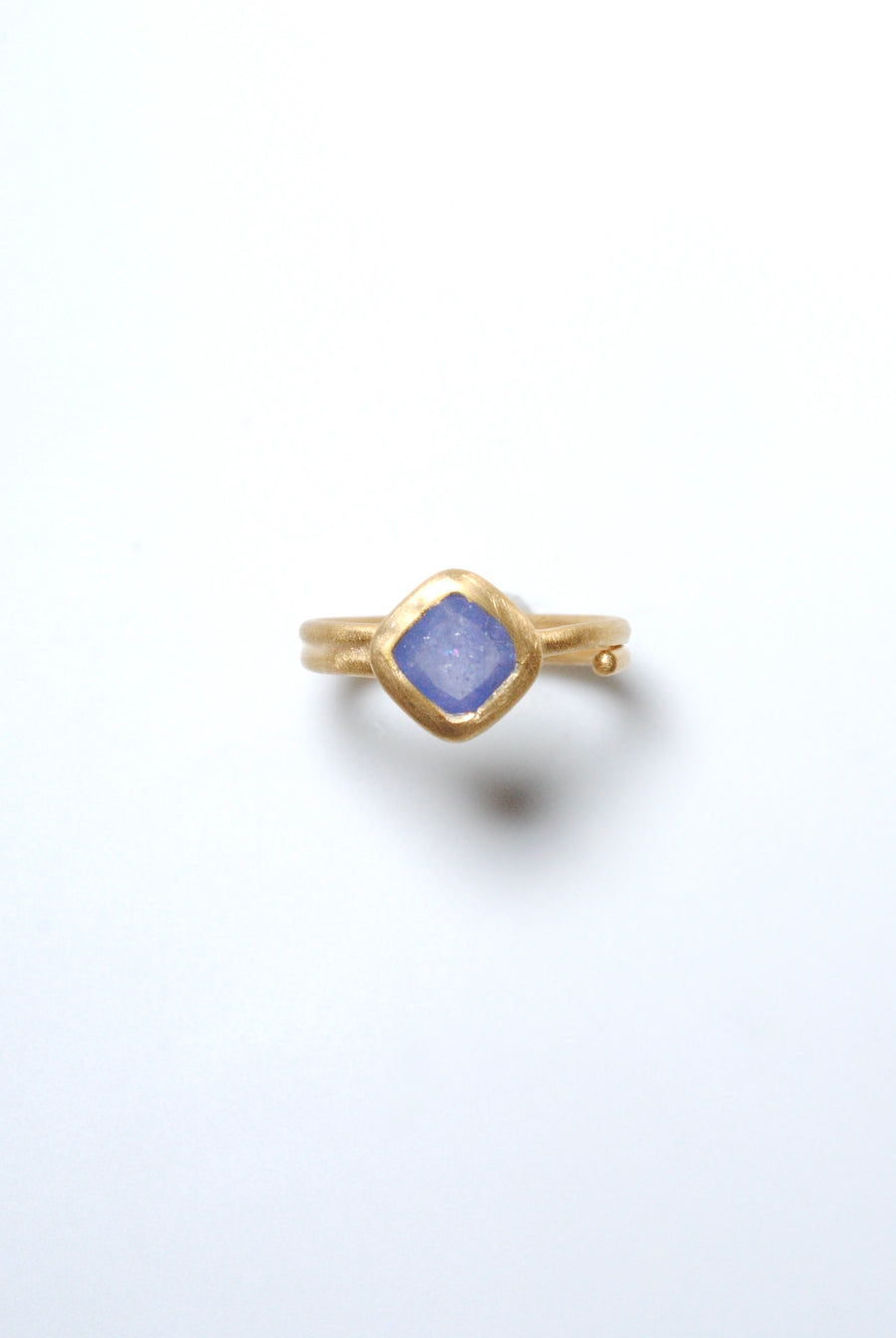 (Tanzanite/gold) Alma ring