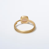 (ピーチムーンストーン/gold) alma ring