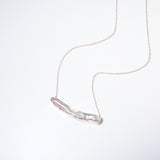 (ロングパール/silver) flute necklace