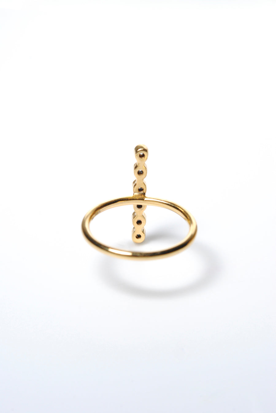 (モアサナイト/gold) dotsn dots ring