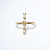 (モアサナイト/gold) dotsn dots ring