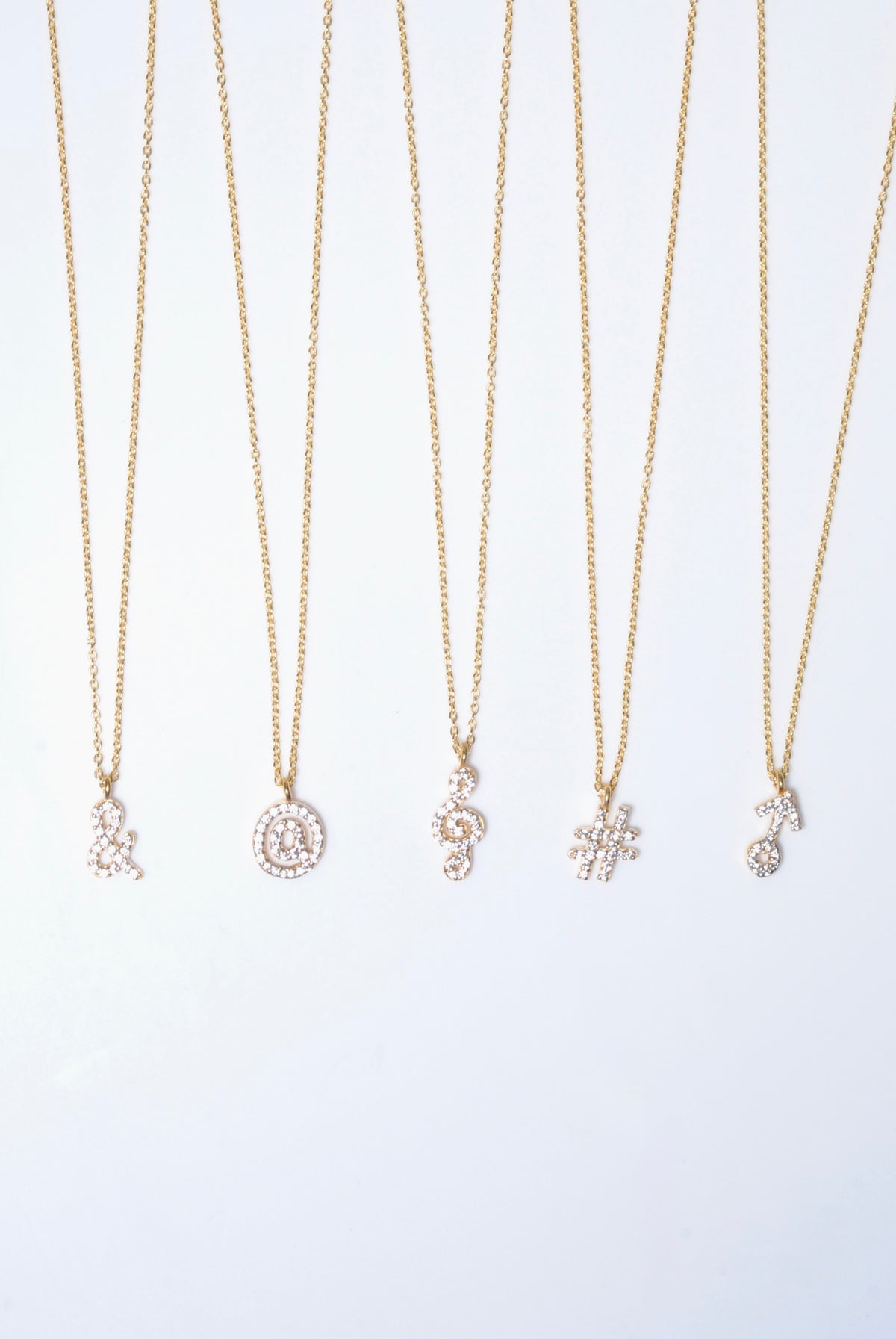 モアサナイト/gold) secret charm necklace ODN207001 | ödül