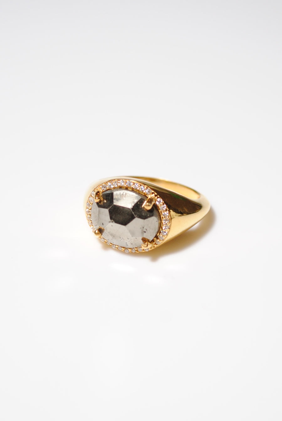 (パイライト/gold) marie ring