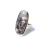 (タートルジャスパー/gold) eleve grace  ring