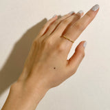 (ダイヤモンド/ 10金)  one top diamond ring  -Essential-