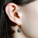 (ラブラドライド/gold) acorn ball earring