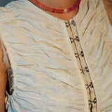 (ピンククオーツ/ストロベリークオーツ) 2way playful rosary necklace #001