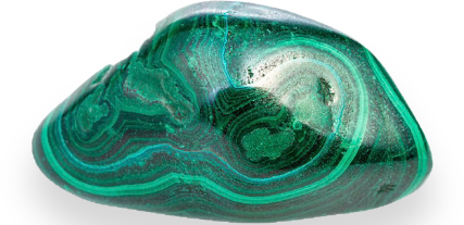 天然石ブランドオジュールの石図鑑、マラカイト（Malachite）