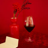 (クリスタル/gold) star inside necklace