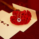 (ピンクアメジスト/gold) star inside necklace