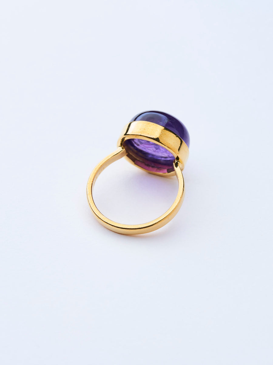 (アメジスト/gold) moon walk  ring