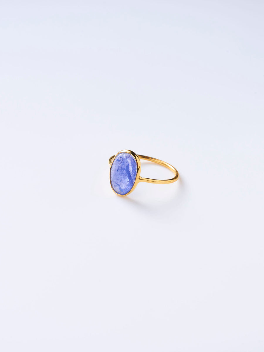 (タンザナイト/gold)：THE islan ring