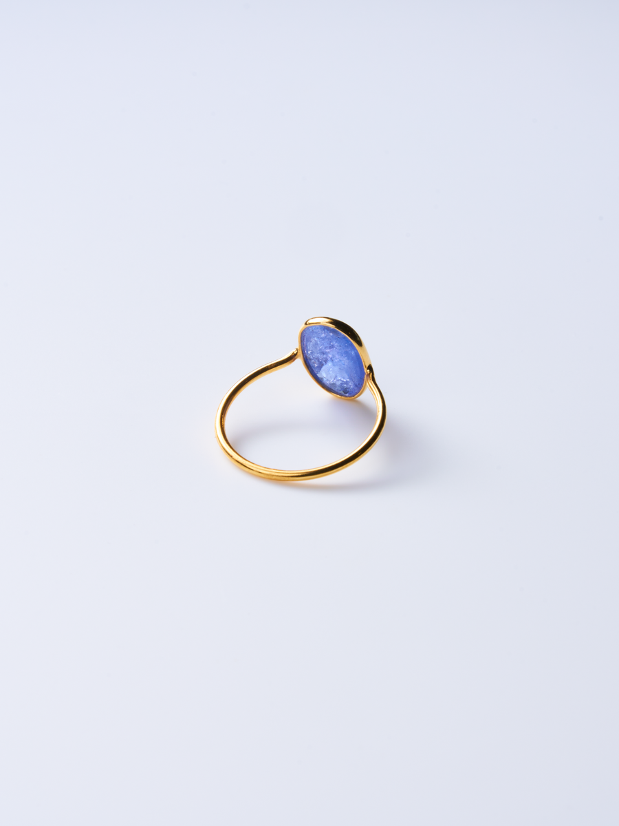 (タンザナイト/gold)：THE islan ring