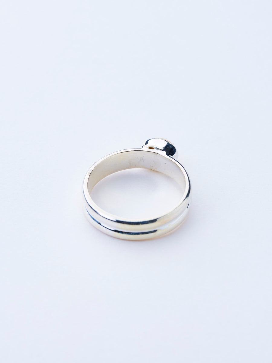 Tanzanite (silver): vintage dream oval ring