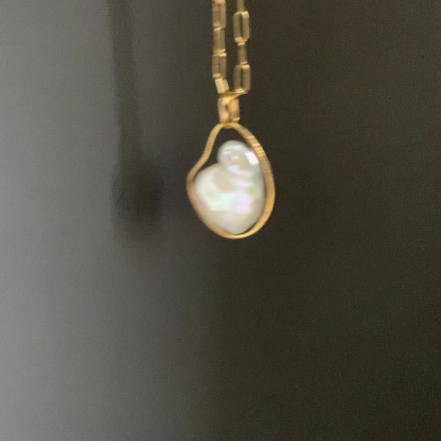 (パール）magatama pearl necklace