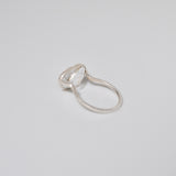 (クリスタル/silver )Ms.heart ring